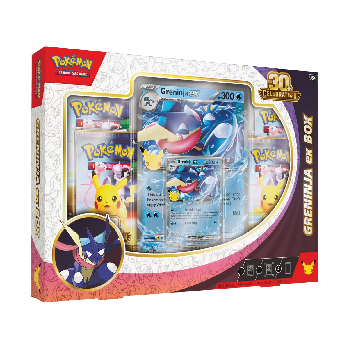 Pokémon TCG: 30th Celebration – Greninja ex Box