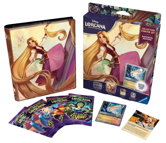 Disney Lorcana TCG - Attack of the Vine! - Collection Starter Set: Rapunzel Edition /EN