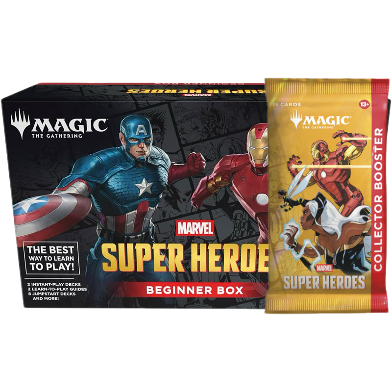 MTG Marvel Super Heroes — Combo: Beginner Box + Collector Booster