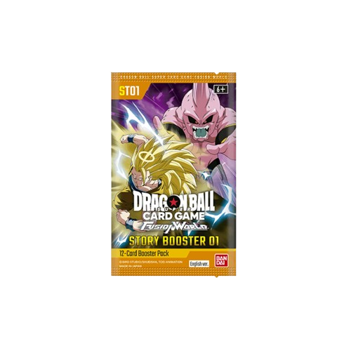 Dragon Ball Fusion World — Story Booster 01 [ST01] | Booster Pack (Inglês)