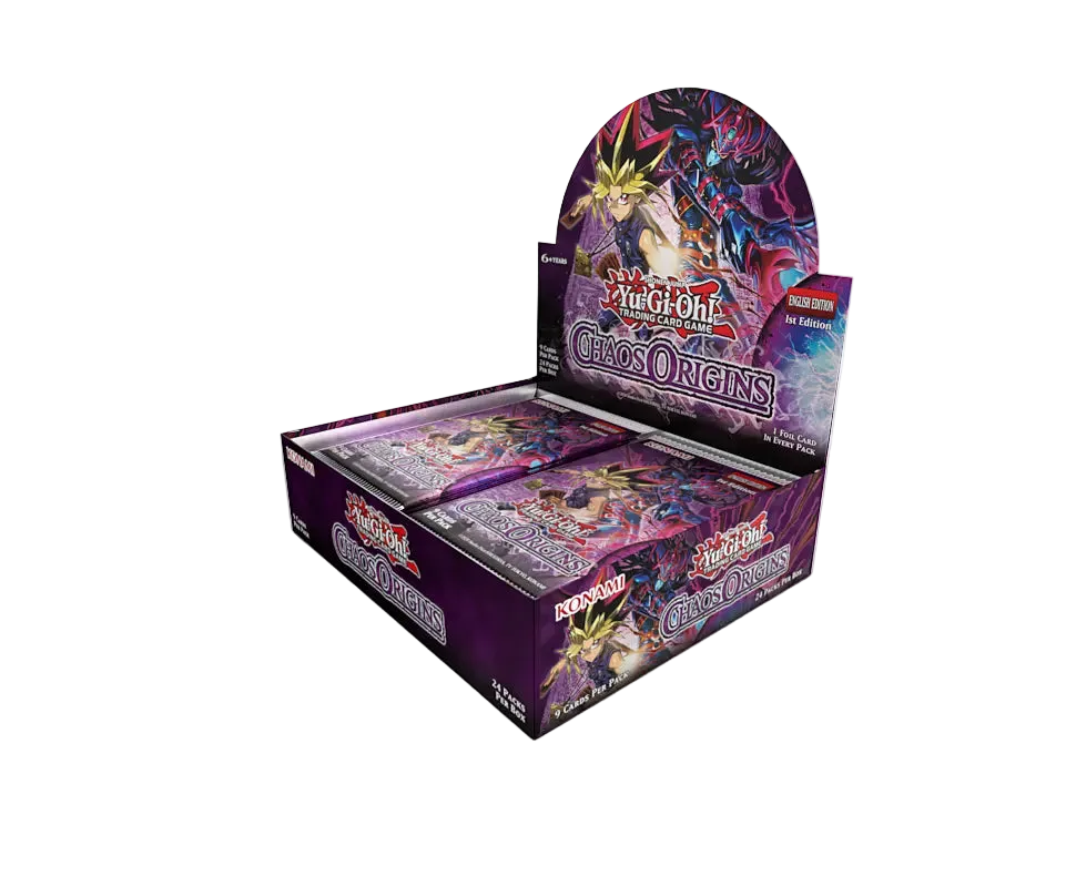 Yu-Gi-Oh! Chaos Origins — Booster Box / Booster Pack | OportoGG