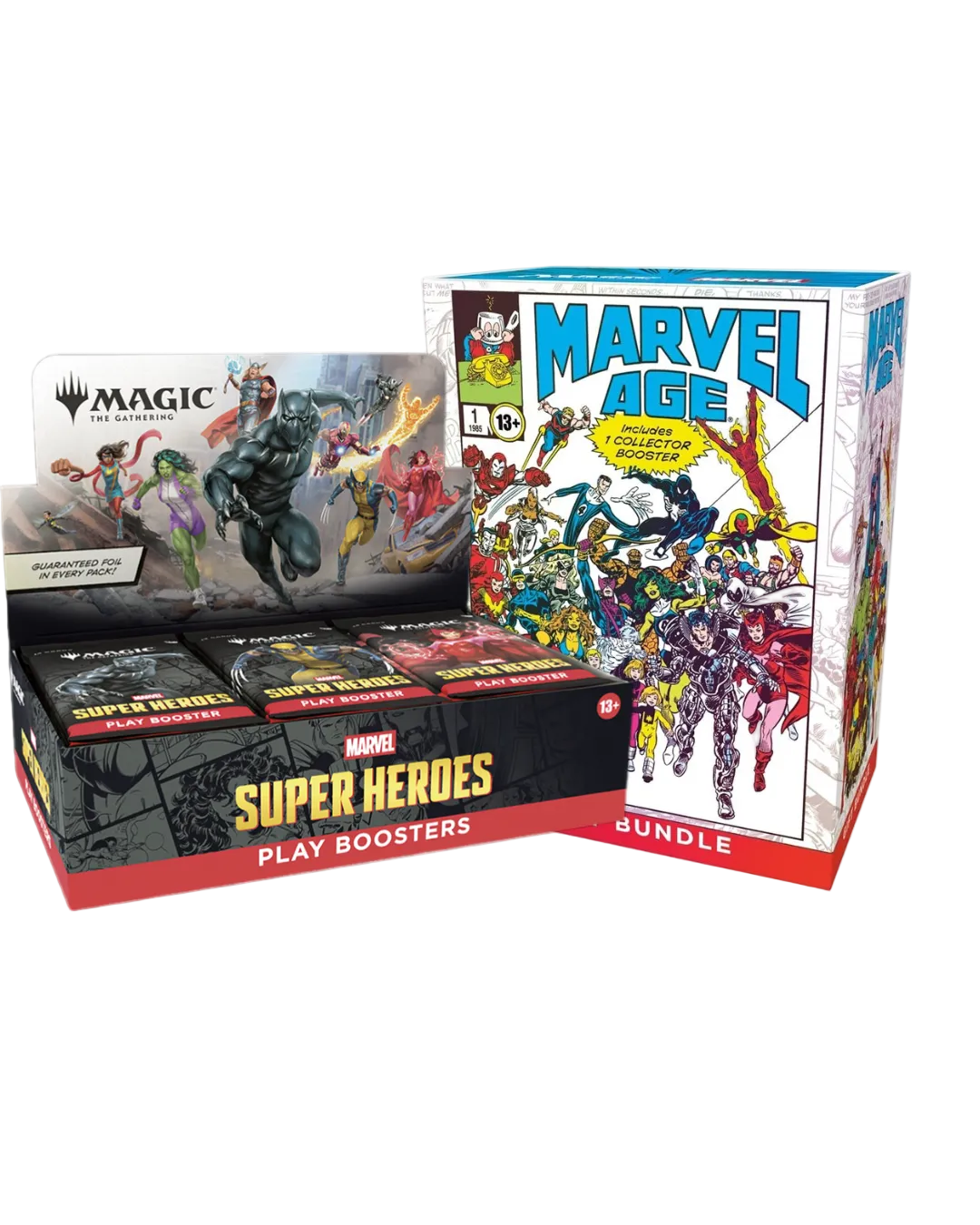 MTG Marvel Super Heroes — Combo: Play Booster Box + Gift Bundle