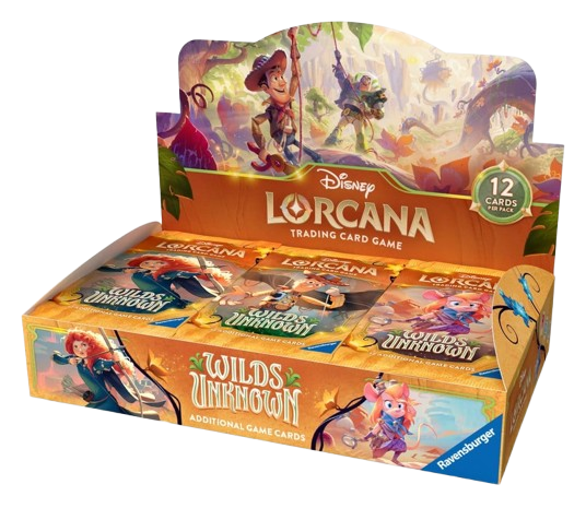 Disney Lorcana TCG Wilds Unknown Booster Display (24) EN