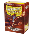 Dragon Shield Matte — Crimson | 100 Sleeves | 63 x 88 mm (Standard)