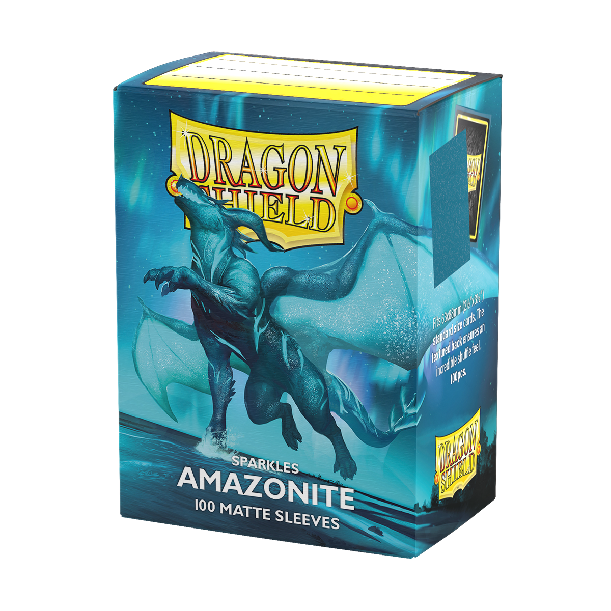 Dragon Shield Matte — Amazonite | 100 Sleeves | 63 x 88 mm (Standard)