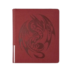 Dragon Shield — Card Codex Portfolio 360 — Blood Red