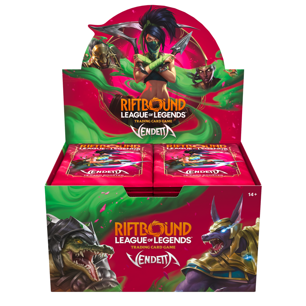 Riftbound: League of Legends TCG - Vendetta Booster Display (24 Boosters)