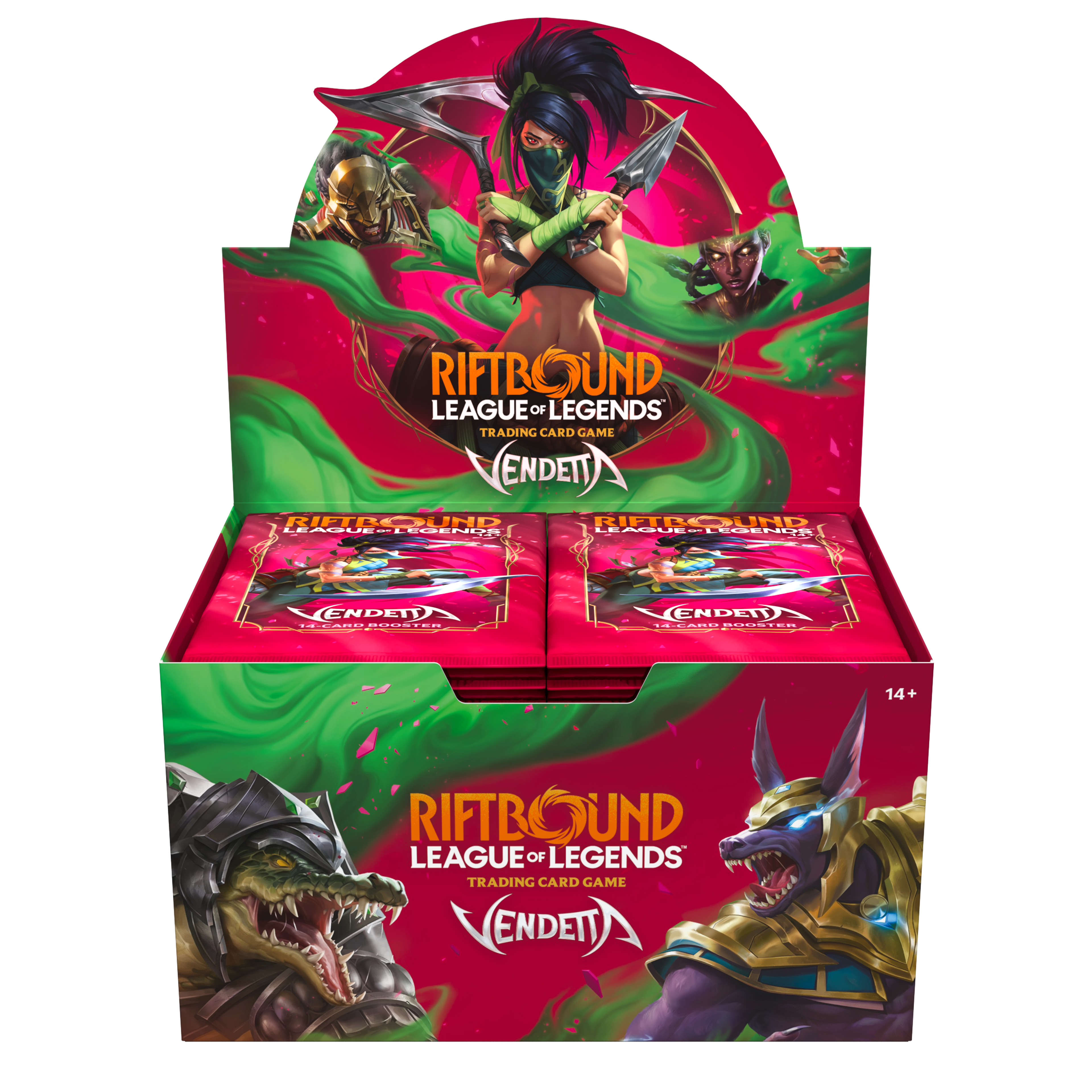 Riftbound: League of Legends TCG - Vendetta Booster Display (24 Boosters)