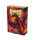 Dragon Shield Japanese Matte — Ruby | 60 sleeves | 59 x 86 mm