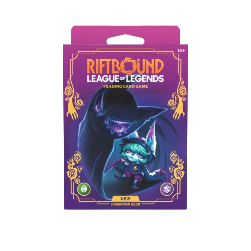 Riftbound: League of Legends TCG - Unleashed Champion Deck: Vex Display Set 03- EN
