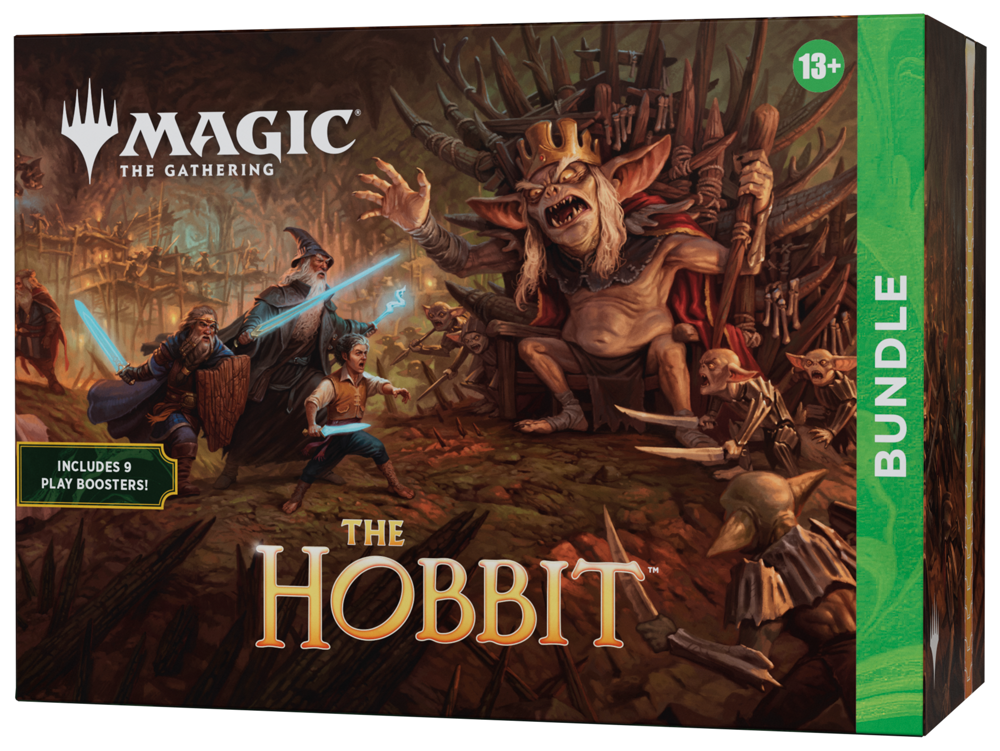 MTG- The Hobbit Bundle (9 Play Boosters)-EN