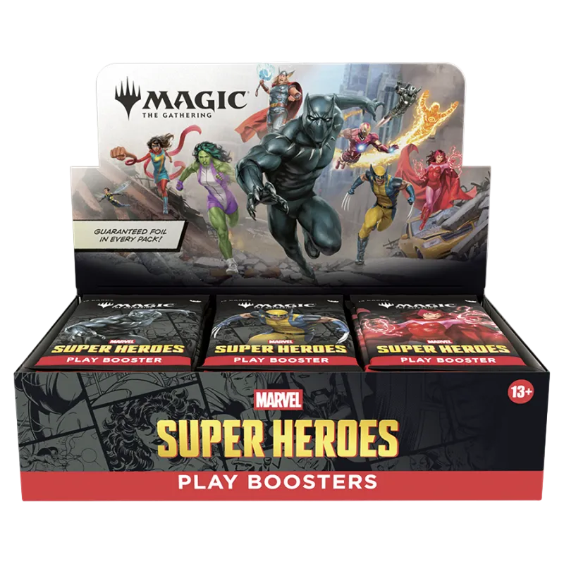 MTG - Marvel Super Heroes Play Booster Display (30 Boosters) - EN