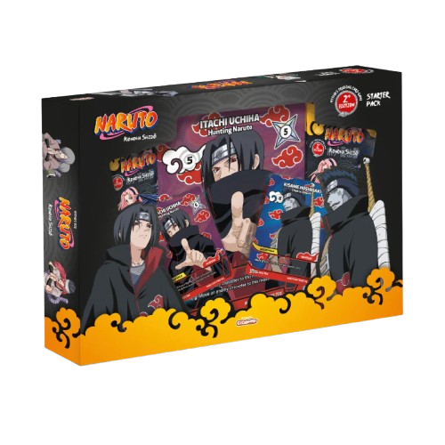 NARUTO MYTHOS TCG - 2ND EDITION - SPECIAL PACK - ITACHI + KISAME - ENG