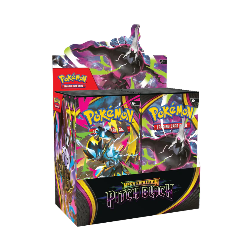 Pokémon TCG — Mega Evolution: Pitch Black — Booster Box (36 Packs)