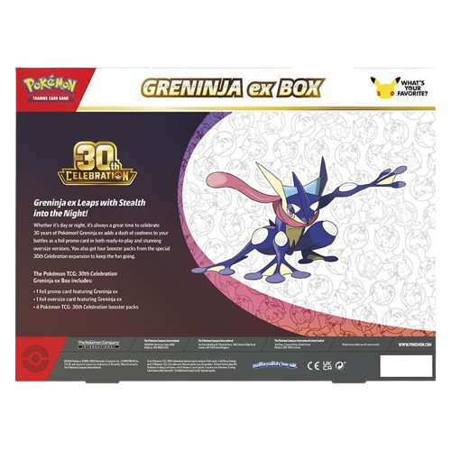 Pokémon TCG: 30th Celebration – Greninja ex Box