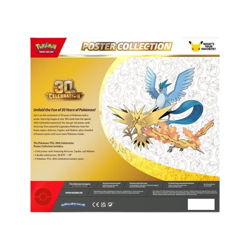 Pokémon TCG: 30th Celebration – Poster Collection