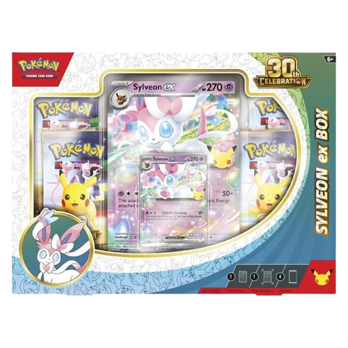 Pokémon TCG: 30th Celebration – Sylveon ex Box
