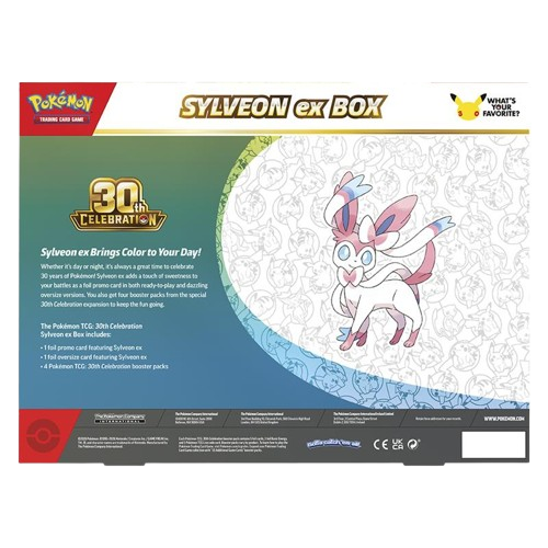 Pokémon TCG: 30th Celebration – Sylveon ex Box