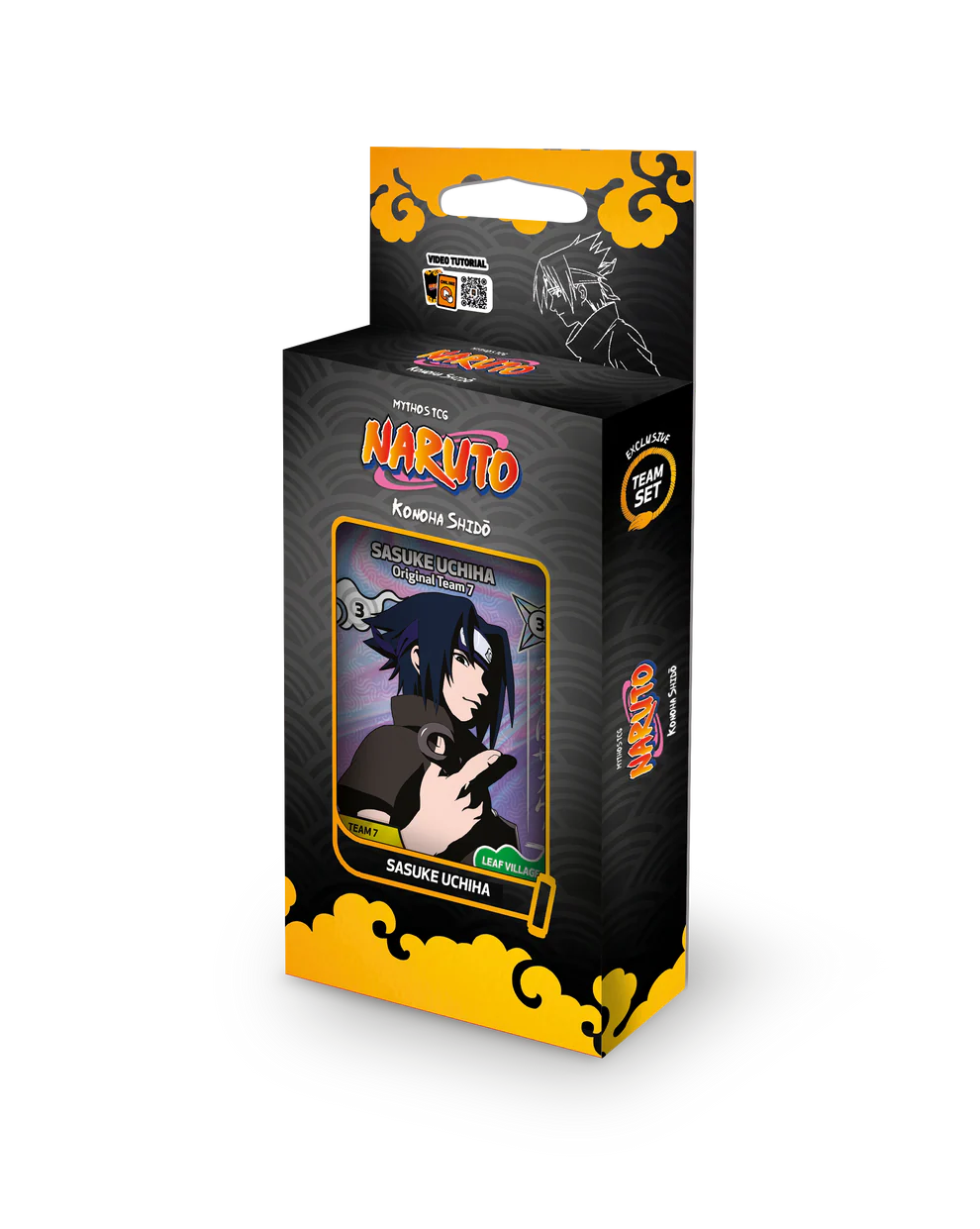 Naruto Mythos TCG — Team Set Sasuke Uchiha — 2.ª Edição (Inglês)